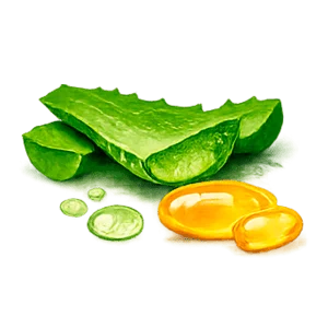 Aloe vera leaf extract
